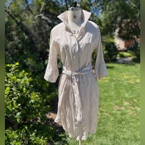 Jarbo "Sophie" belted shirt dress - size 0